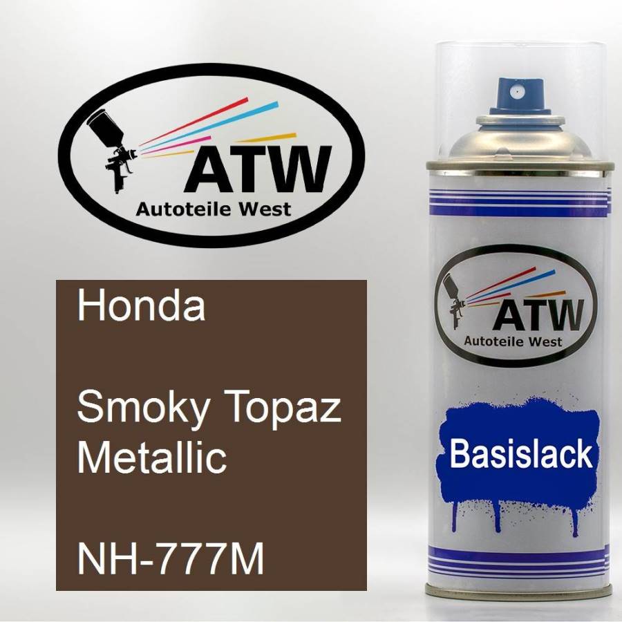 Honda, Smoky Topaz Metallic, NH-777M: 400ml Sprühdose, von ATW Autoteile West.